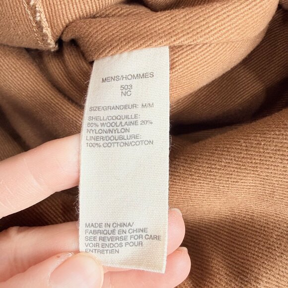 Woolrich Classic Mackinaw Hunt wool Coat Red Black Plaid Men’s Size M - Picture 12 of 13